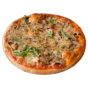 Fungi Pizza Baran Cafe i Stockholm