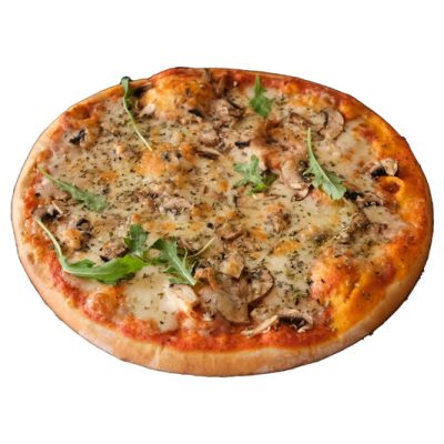 Fungi Pizza Baran Cafe i Stockholm
