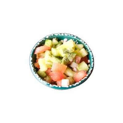 Sallad Shirazi Baran Cafe i Stockholm